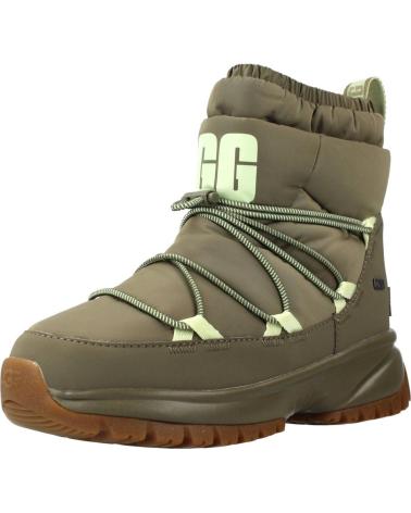 Botas UGG  de Mujer W YOSE PUFFER MID  VERDE