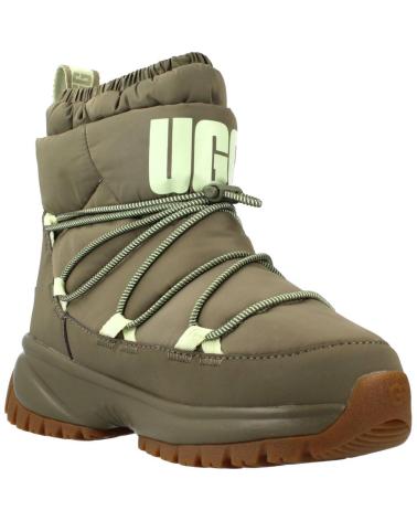 Botas UGG  de Mujer W YOSE PUFFER MID  VERDE