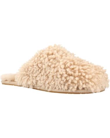 Calzado de casa de Mujer UGG W MAXI CURLY SLIDE MARRON