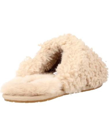 Calzado de casa de Mujer UGG W MAXI CURLY SLIDE MARRON