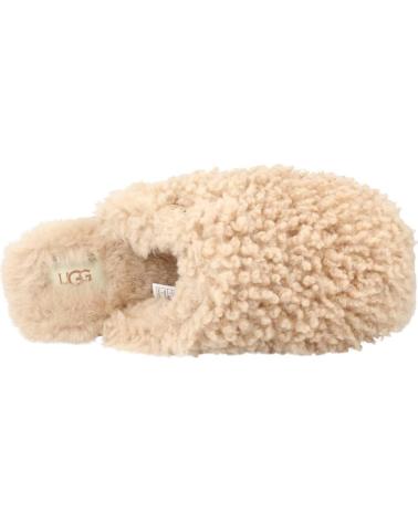 Calzado de casa de Mujer UGG W MAXI CURLY SLIDE MARRON