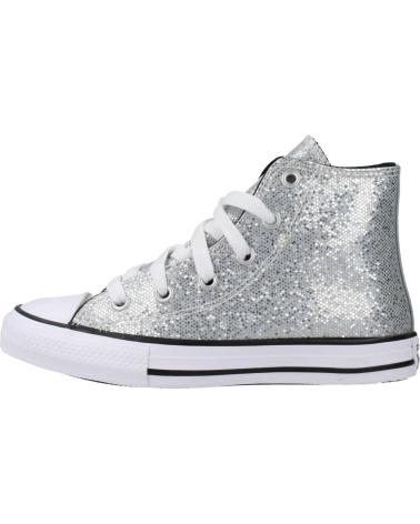 Deportivas CONVERSE  de Niña ALL STAR GLITTER  PLATA