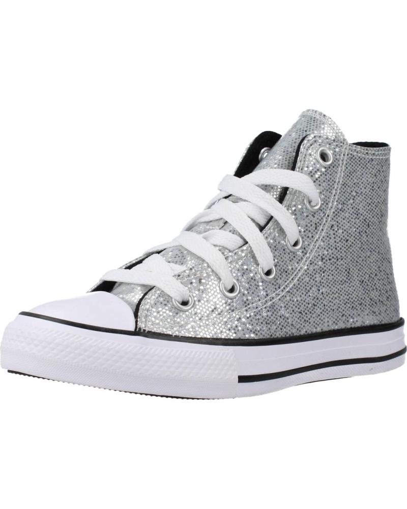 Deportivas De Niña CONVERSE ALL STAR GLITTER  PLATA