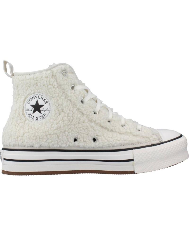 Woman Zapatillas deporte CONVERSE EVA LIFT PLATFORM SHERPA  BLANCO