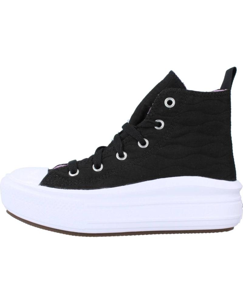 converse platform novita converse Trainers-De-Niña-CONVERSE-MOVE-PLATFORM-QUILTED-JACQUARD-NEGRO