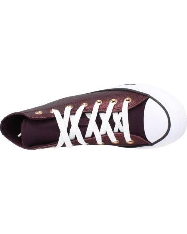 Deportivas CONVERSE  de Mujer CHUCK TAYLOR ALL STAR FOREST GLAM HI  BURDEOS
