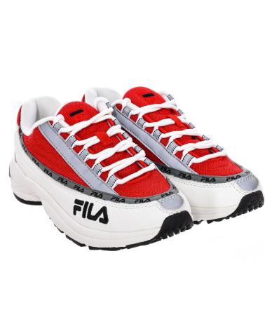 Deportivas De Mujer FILA ZAPATILLA DSTR97  BLANCO-ROJO