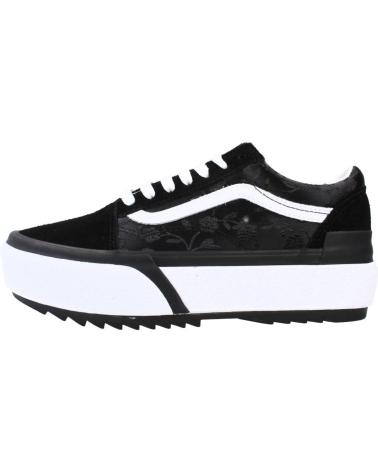 Woman Trainers VANS OFF THE WALL UA OLD SKOOL STACKED  NEGRO