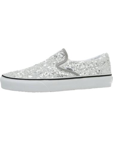 Woman Trainers VANS OFF THE WALL VN0A5AO8SLV1  PLATA