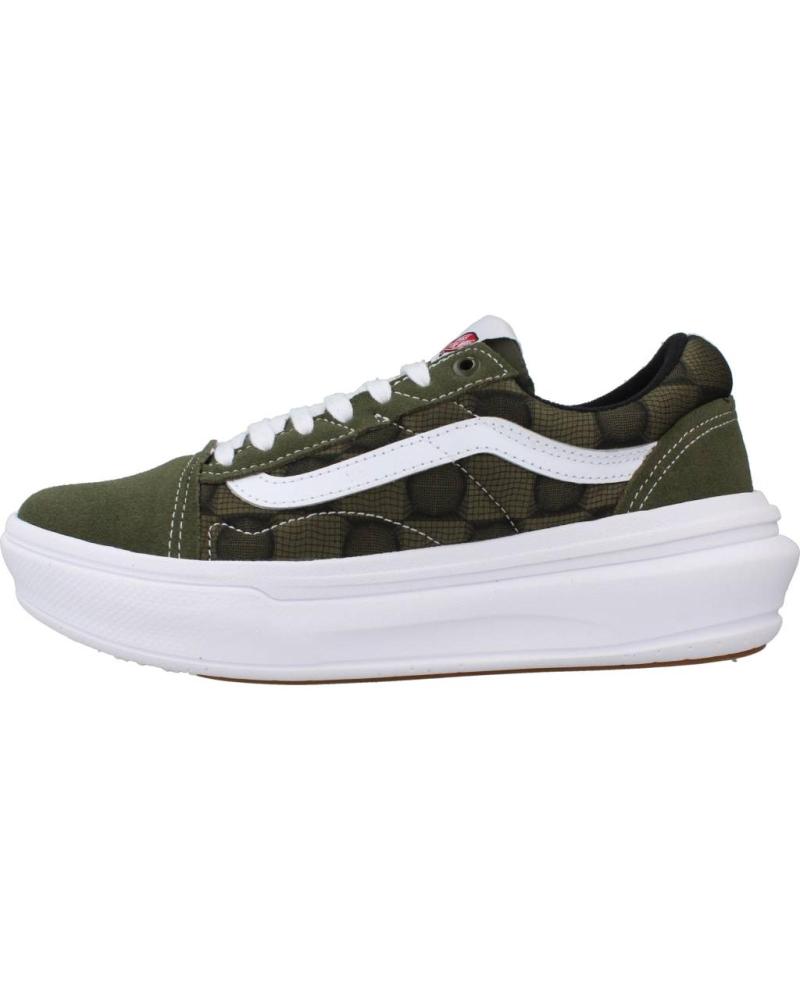 Vans old on sale skool mujer verdes