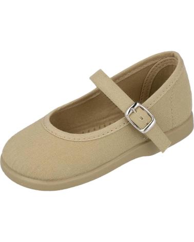 Schuhe für Mädchen BUBBLE BOBBLE 977-TEXAS MERCEDITAS LONA NINA TIERRA