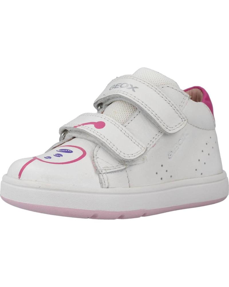 girl Trainers GEOX 4 B BIGLIA GIRL BLANCO