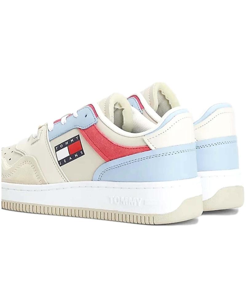 Zapatillas Deporte De Mujer TOMMY HILFIGER ZAPATILLAS TOMMY JEANS BASKET WMN BEIGE BEIGE
