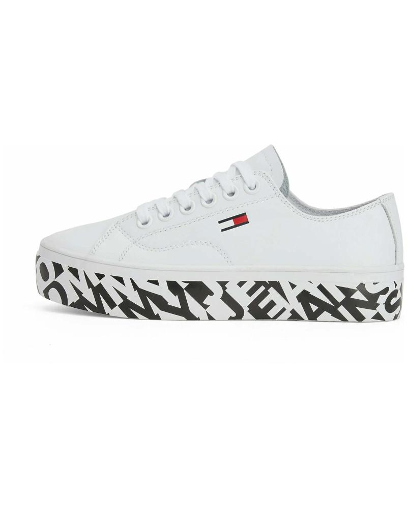 Woman Zapatillas deporte TOMMY JEANS ZAPATILLAS CUPSOLE PRINT LOG WHITE