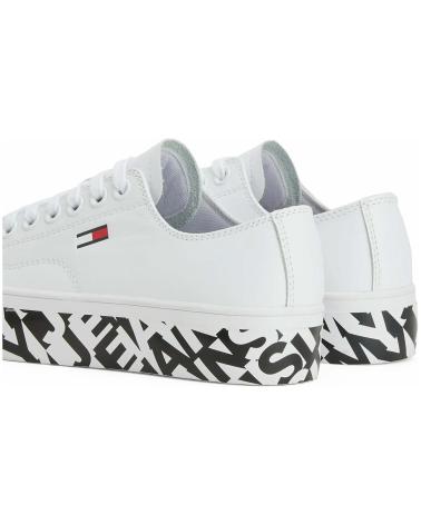 Woman Zapatillas deporte TOMMY JEANS ZAPATILLAS CUPSOLE PRINT LOG WHITE