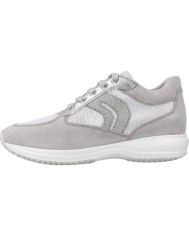 Zapatillas deporte GEOX  de Mujer D HAPPY  PLATA