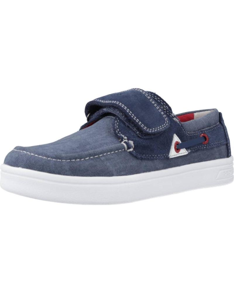 Geox Baskets Basses Baskets - B Djrock Boy B252CA Garçon Bleu - 10
