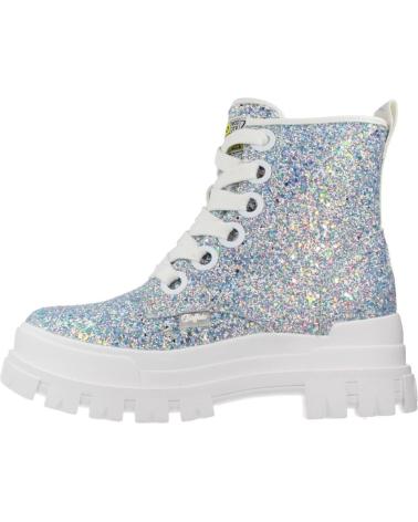 Stivaletti BUFFALO  per Donna ASPHA LACE UP HI  PLATA