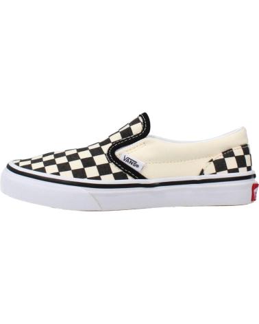 Esportes  VANS OFF THE WALL  de Menina e Menino CLASSIC SLIP-ON CHECKERBOARD  BLANCO