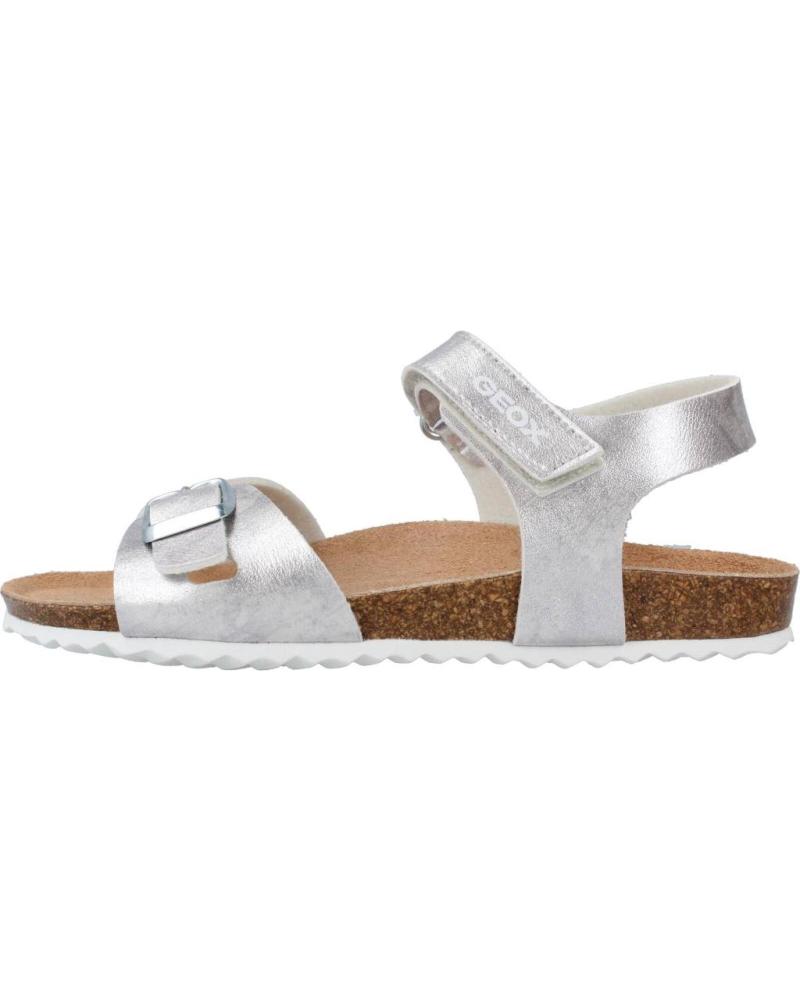 Sandalen für Mädchen GEOX J ADRIEL GIRL C PLATA