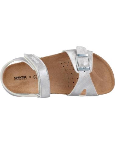 Sandalen für Mädchen GEOX J ADRIEL GIRL C PLATA