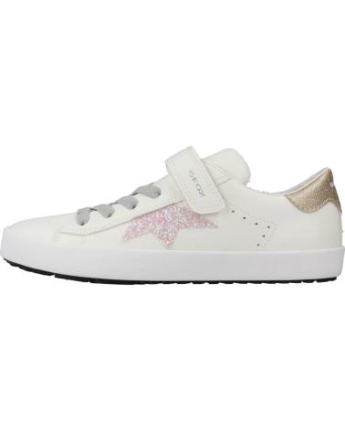 Deportivas GEOX  de Mujer y Niña J KILWI GIRL B  BLANCO
