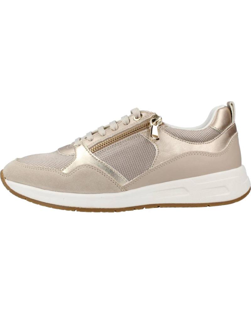 Woman and Man Trainers GEOX D BULMYA A BRONCE