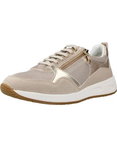 Woman and Man Trainers GEOX D BULMYA A BRONCE