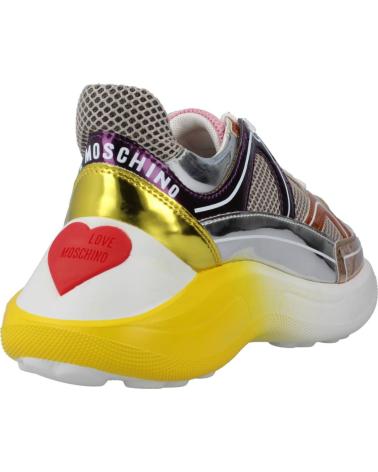 Sportif LOVE MOSCHINO  pour Femme SNEAKERD RUNNING60  MULTICOLOR
