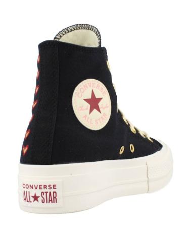 Woman and girl Trainers CONVERSE CHUCK TAYLOR ALL STAR LIFT HI NEGRO