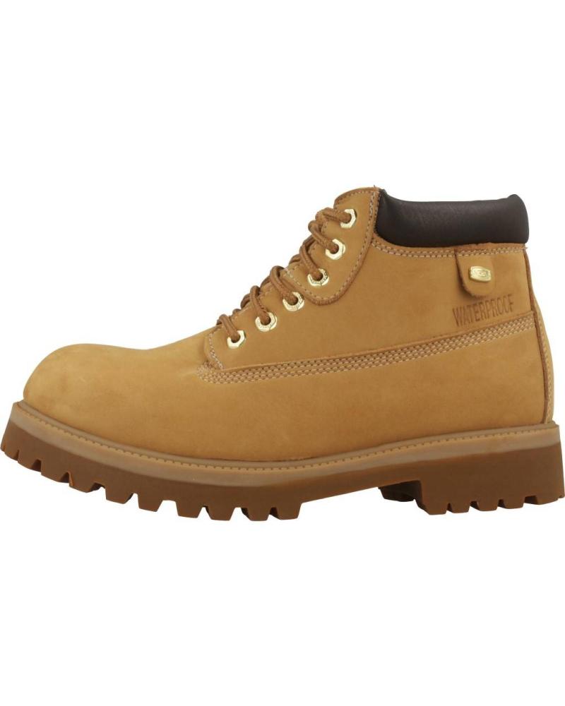 Botines De Hombre SKECHERS SERGEANTS VERDICT  MARRON CLARO