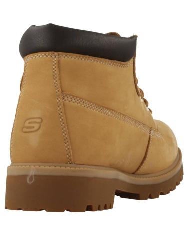 Botines De Hombre SKECHERS SERGEANTS VERDICT  MARRON CLARO