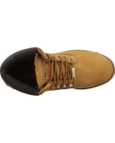 Botines De Hombre SKECHERS SERGEANTS VERDICT  MARRON CLARO