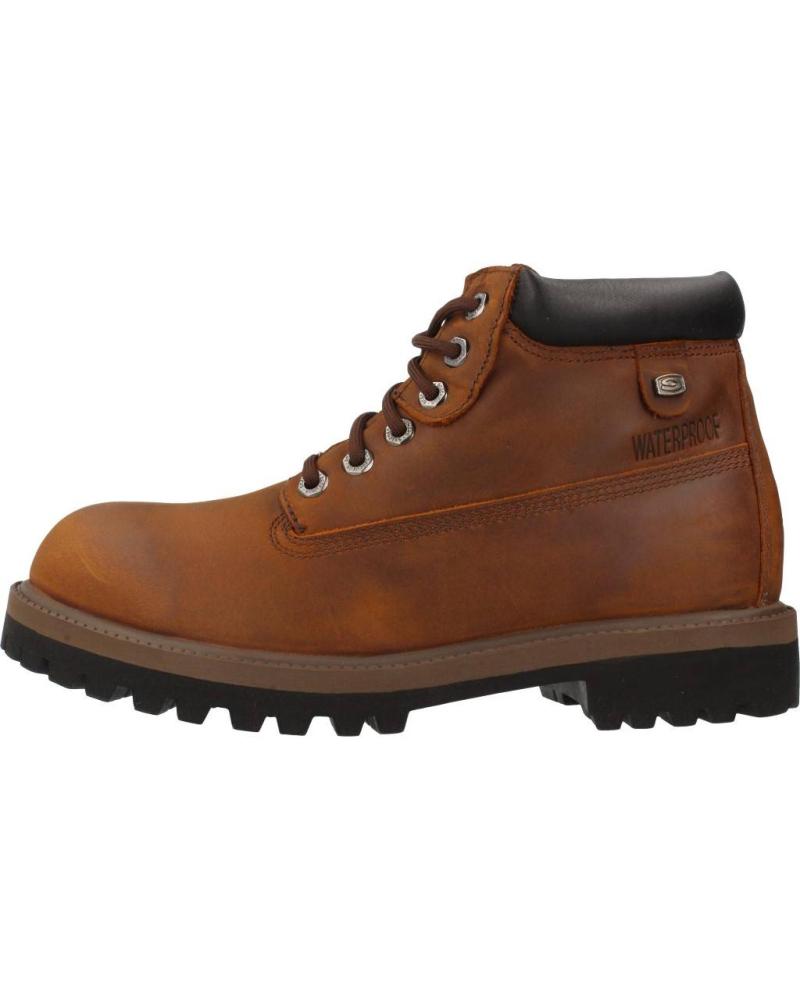Skechers boots hombre marron top
