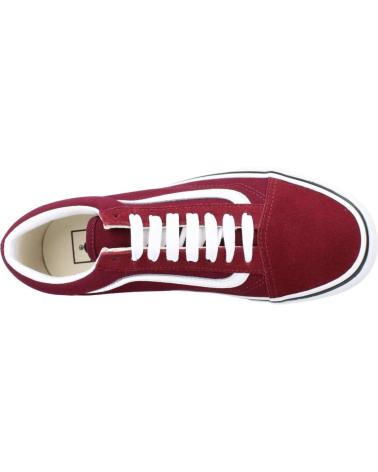 Deportivas de Mujer y Niña y Niño VANS OFF THE WALL OLD SKOOL BURDEOS