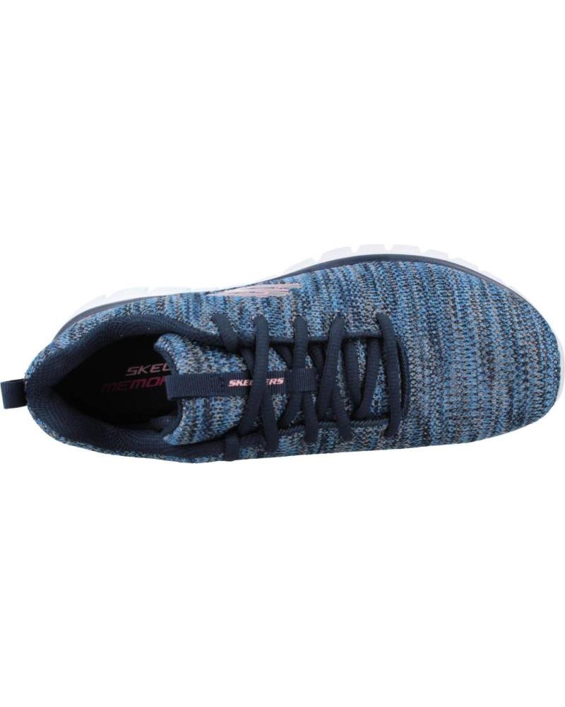 Trainers De Mujer SKECHERS GRACEFUL TWISTED FORTUNE AZUL