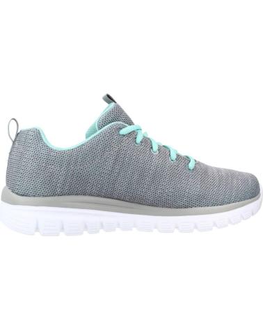 Sportivo SKECHERS  per Donna GRACEFUL TWISTED FORTUNE  GRIS
