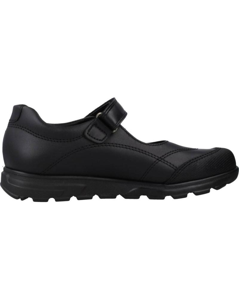 PABLOSKY MERCEDITAS COLEGIALES VELCRO PARA NIÑA 334210 BOX NEGRO NEGRO