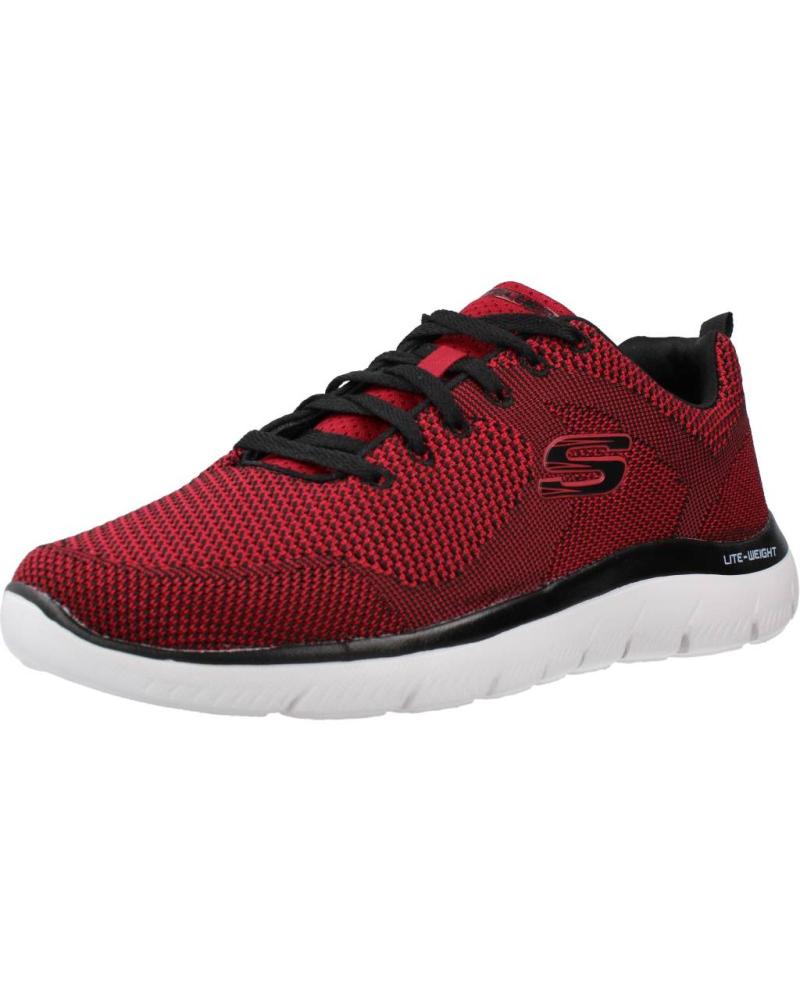 SKECHERS ZAPATILLAS EN PARA HOMBRE ROJO