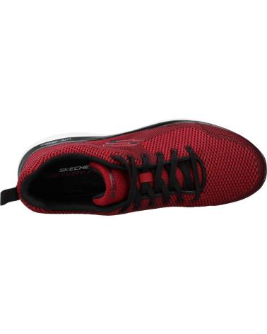SKECHERS ZAPATILLAS EN PARA HOMBRE ROJO