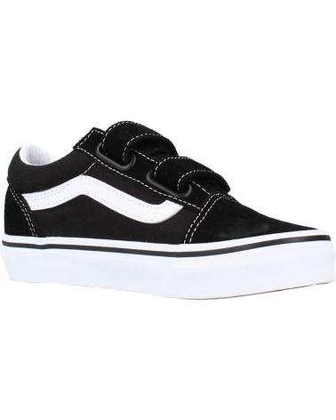 girl and boy Trainers VANS OFF THE WALL OLD SKOOL V  NEGRO