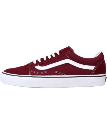 Deportivas VANS OFF THE WALL  de Mujer OLD SKOOL  BURDEOS