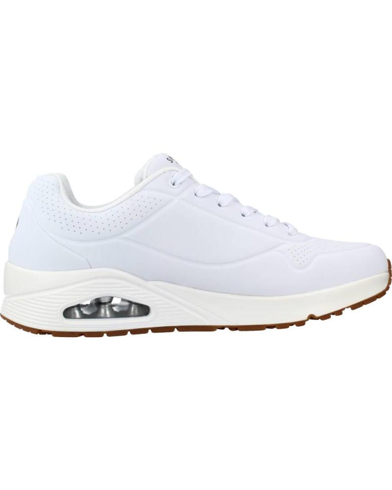 Skechers UNO Branco / Multicolor - Entrega gratuita   ! -  Sapatos Sapatilhas Mulher 90,40 €