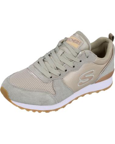 Sapatilhas de Mulher SKECHERS 111 OG 85 - GOLDN GURL SNEAKE TAUPE