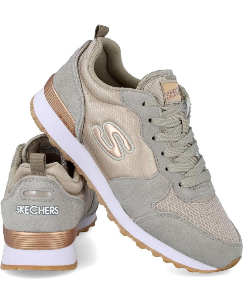 Shoes De SKECHERS 111 OG 85 - GOLDN GURL SNEAKE TAUPE