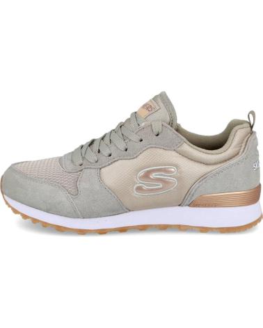 Sapatilhas de Mulher SKECHERS 111 OG 85 - GOLDN GURL SNEAKE TAUPE