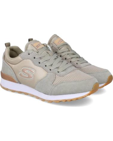 Sapatilhas de Mulher SKECHERS 111 OG 85 - GOLDN GURL SNEAKE TAUPE
