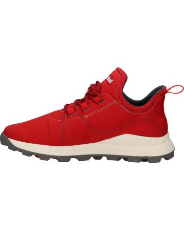 Man sports shoes TIMBERLAND A1Z14 BROOKLYN  MEDIUM RED