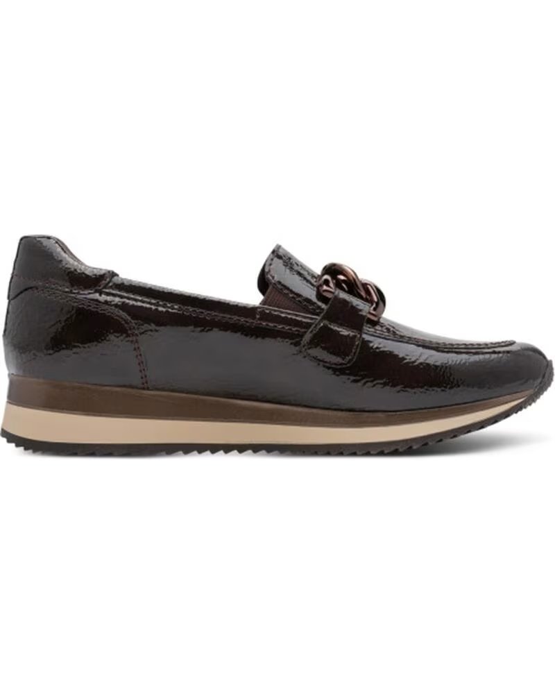 MOCASSINS VEGAN POUR FEMMES JANA 24766 NEGRO