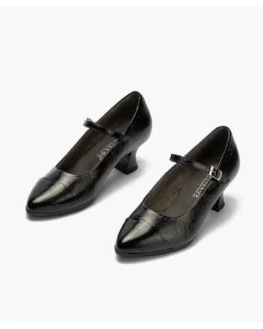 PITILLOS DECOLLETE MERCEDITAS 11683 NERO NEGRO